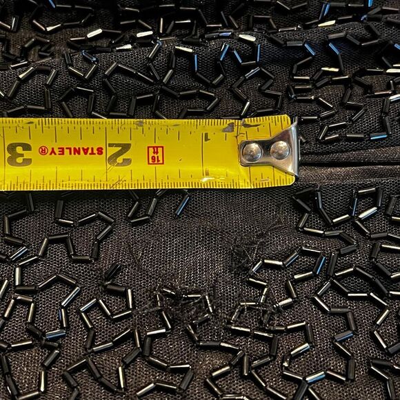 NWT Mac Duggal Beaded Sleeveless High Neck Column Gown w/Rhinestone Collar *READ - Picture 16 of 16